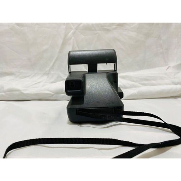 Vintage Polaroid 600 Film Onestep Closeup Instant Autofocus Camera Black - Picture 4 of 9